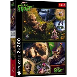Puzzle 2 x 200 kosov - Marvel Guardians of the Galaxy - 1 k. Cene