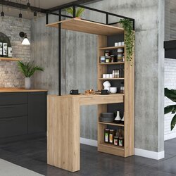 Hanah home barski sto JA117-3173, 120x55.6x198.8 cm, Orah Cene