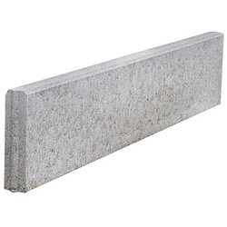 Semmelrock Rubnjak Semmerlrock sivi ravni 100X20X5cm Cene
