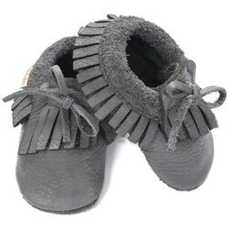 Baobaby Mekane dječje cipelice, Mokasine , Grey Cene