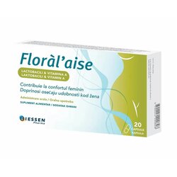 Biessen Pharma Floralaise Vaginalni probiotik, 20 kapsula Cene