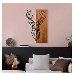 Wallity dekorativni drveni zidni ukras red deer 1 Cene
