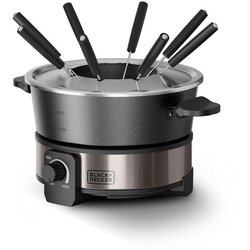 Black & Decker Fondue komplet za jednostavnu i sigurnu pripremu fonduea. Snažni kućanski aparati za svaki dom. Black&Decker BXFC1000E Cijene