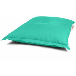 Floriane Garden Lazy bag Cushion Pouf 100x100 Turquoise Cene