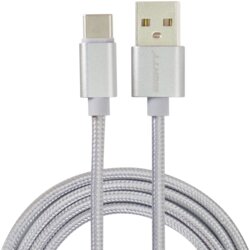 Eightt KABEL USB 2.0 A TIP C 1M SREBRNE NAJLONSKE PLETENICE, (21090908) Cene