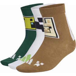 Adidas Dečije čarape Y Minecraft 3PP KA9902, Braon-zelene Cene