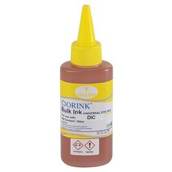 Orink Canon univerzalno kompatibilno ink črnilo yellow , rumena , 100ml Cene