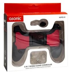 Asonic AS-PG51 Crni kontroler adapter 5u1 za mobitel Cene