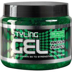 BF STYL GEL za kosu mega hard 500ml pro vitamin B5 - green Cene