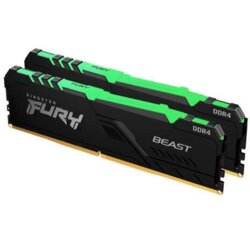 Kingston Technology RAM memorija DDR4 32GB 2x16GB kit 3200MHz Fury Beast RGB Cene