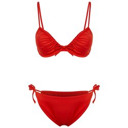 Trendyol Ženski dvodelni kupaći, Crveni Cene