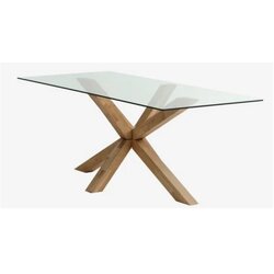 TS AGERBY 90x190 staklo/hrast 3670218 Cene