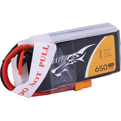 Tattu lipo akumulatorski paket za modele 11.1 V 650 mAh Število celic: 3 75 C mehka torba XT30, (20438093) Cene