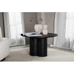 Venture Home Olivia klub stolić ⌀80 cm, crni Cijene