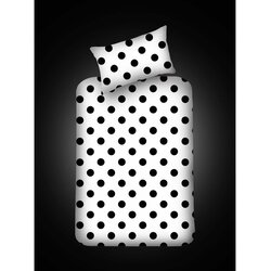 Point blackwhite single sheet set Cene