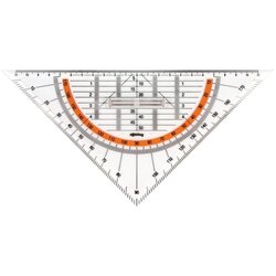 Rotring Geotrikotnik Centro z držalom, 22 cm Cene