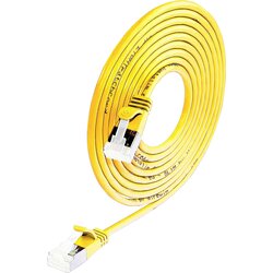 Wirewin 9120046981253 RJ45 omrežni kabel\, Patch kabel CAT 6a S/STP 2.00 m rumena 1 kos, (20419811) Cene