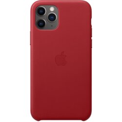 Apple iPhone 11 Pro Leather Case - (PRODUCT)RED, mwyf2zm/a Cene