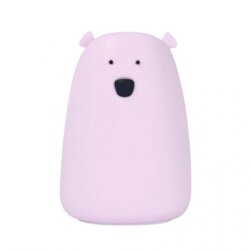 Rabbit And Friends nočna lučka mehka lučka Medved USB-C polnjenje lavender Cene