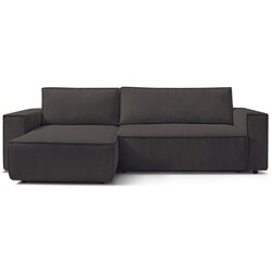 Bobochic Paris kutna dvostrana sofa od tamno smeđeg sumota nihad Cene
