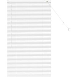 vidaXL venecijanske žaluzije bela 130 x 80 cm aluminij, (5000178394) Cene