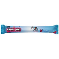 Chaos Candy Chaos Lines, bombone sa slatkim punjenjem, miks bobičastog voća, 26g Cene