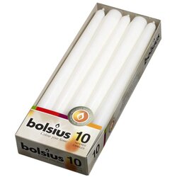 Bolsius Svijeća duga 24,5cm bijela 10/1 WHI Cene