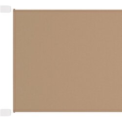 vidaXL Vertikalna markiza taupe 100x360 cm tkanina oxford Cene