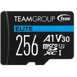 Team Group micro sdxc 256GB uhs-i elite +sd adapter TEAUSDX256GIV30A103 crni Cene