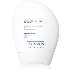 SK3N Glacier Shield SPF 50 lahki zaščitni fluid SPF 50 50 ml Cene