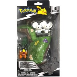 Pokemon set za igru s figuricom 15cm - Flowery farmland - Tandemaus and Tepig Cijene