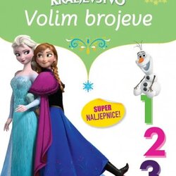 EGMONT GLOBAL PRESS Frozen - Volim brojeve Cene