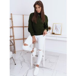 DStreet CAMERON women's green sweater MY1153 Cene