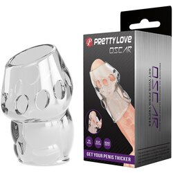 Pretty Love otvorena providna navlaka za penis Oscar Cene