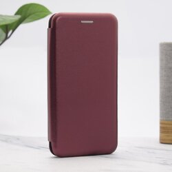 CORAL BOOK Maska na preklop za iPhone 14 violet crvena Cene
