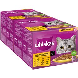 Whiskas Mega pakiranje Senior vrečke 48 x 85 g - 7+ Perutninski izbor v omaki (piščanec, perutnina, raca, puran) Cene