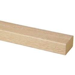 CANDO Pregrada za prostor - letvice (Hrast, 4 kos, Dolžina: 260 cm, Višina: 3 cm, Širina: 5 cm) Cene