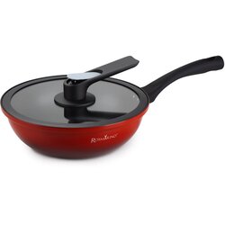 Rosmarino Vok za kuhanje pod tlakom s pametno pokrovko FreshCooker – 28 cm Cene