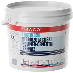 DRACO Polimer cementna hidroizolacija LASTIC 120 A(20kg) + B(5kg) 25kg Cene
