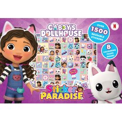 Gabby's Dollhouse Slikovnica Gabby Dollhous sticker paradise Cene