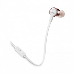 JBL T210 rose gold in-ear slušalice, mikrofon, 3.5mm, roze-zlatna Cene
