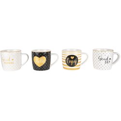 Alpeks Home ALPEKSHOME, GOOD DAY, LONČKI H BOX, 300 ML, 4 KOS, (5000194508) Cene