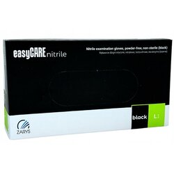 ŠTĚPAŘ nitrilne rokavice črne l 100 kos, easycare Cene