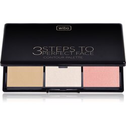 Wibo 3 Steps To Perfect Face Light paleta za konture obraza za obraz 10 g Cene
