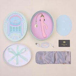 Zalo Ichigo Rabbit - Pametan, punjiv, vodootporan vibrator s klitorisnom rukom (roza) Cene