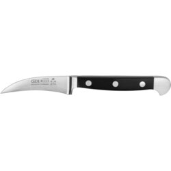 Gude alpha peeling knife 6 cm pom black 1703/06 Cene