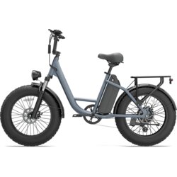 URLIFE Električno kolo E20 Pro, 20-palčno debelo kolo, 48 V 15,6 Ah odstranljiva baterija, siva, (5000255683) Cene