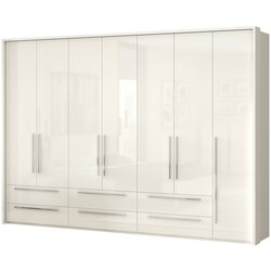 Jela Jagodina jela plakar P76A/PN - kolekcija piano - bež lak/bež lak - 322x226x60 cm Cene