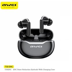Awei slušalice T50 enc bluetooth bubice crne Cene