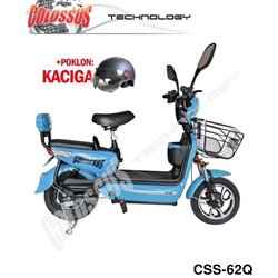 Colossus električni bicikl scooter CSS-62Q plavi Cene